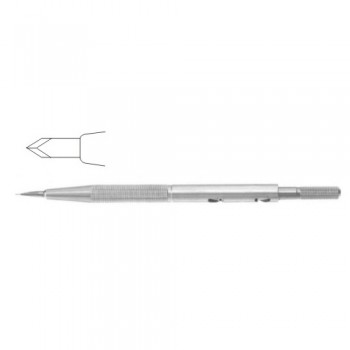 Diamond Knife Spear Cutting Edge Stainless Steel, 12.5 cm - 5" Width 1.0 mm